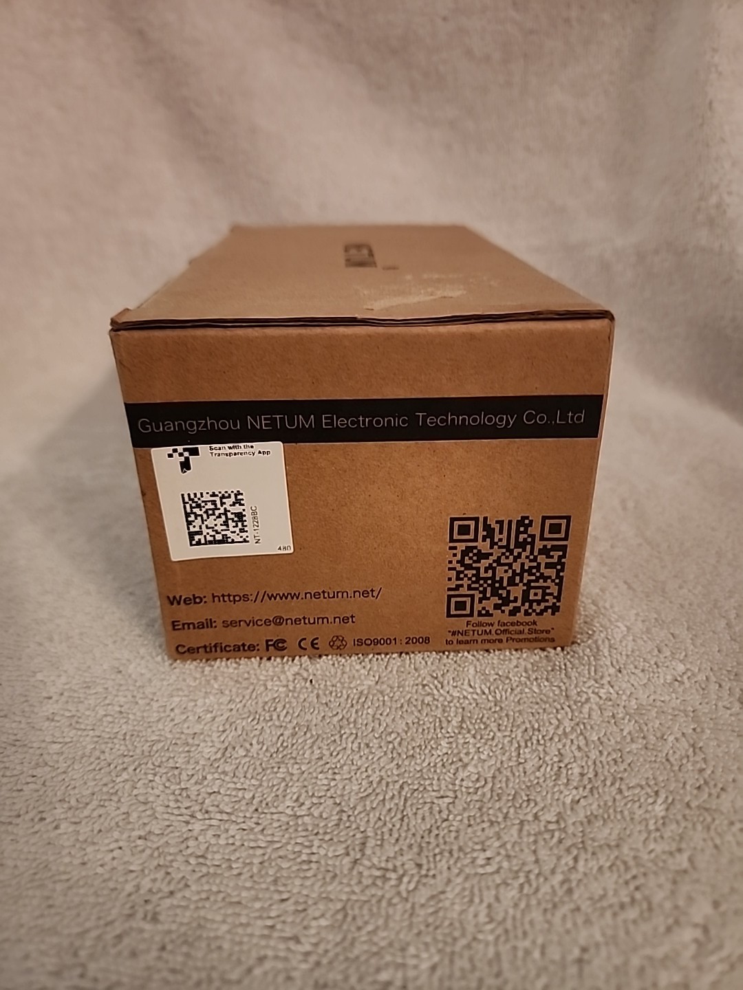 NETUM NT-1228BC Bluetooth Barcode Scanner Compatible with 2.4G Black - NIB