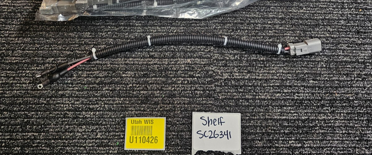 (QTY 5) TI Group 16" Wire Harness Assembly, Black EUE20208AAF00
