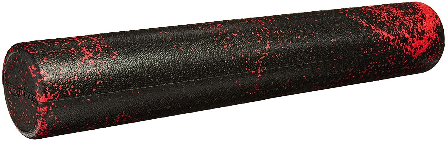 AmazonBasics High-Density Exercise, Massage, Muscle Recovery, Round Foam Roller