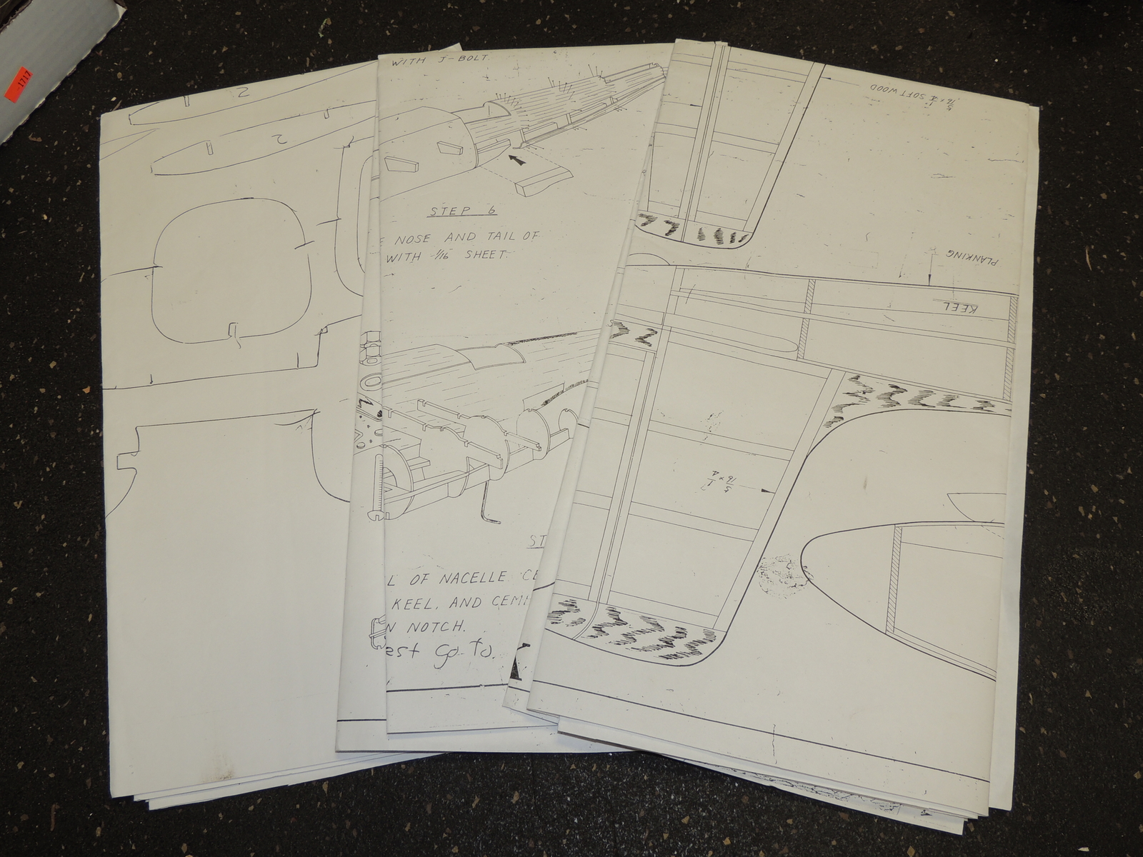 Model Airplane Plans Blueprints Douglas B-26 TMHK Model Airplane Supply Co