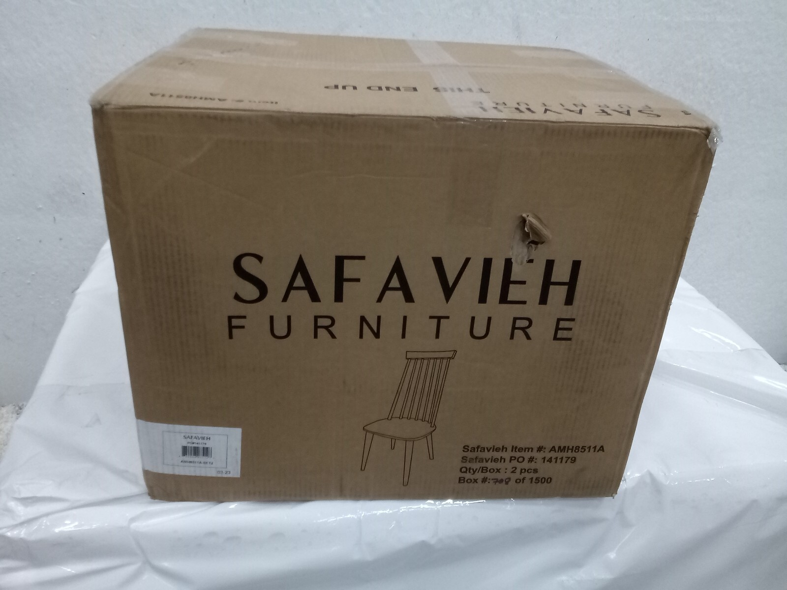 Safavieh Burris Side Chair, Reduced Price 2172720091 AMH8511A-SET2