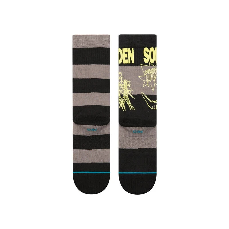 SOUNDGARDEN STANCE SOCKS Adult Size Large 8-13 Punk Rock 90's Grunge Dino HTF