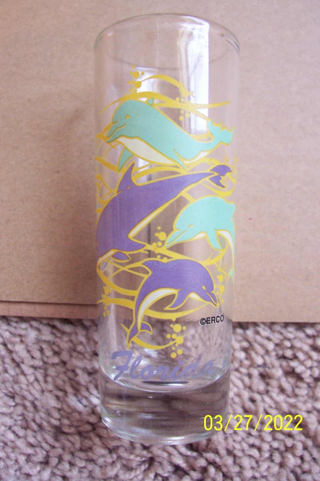 Florida - Jumping Dolphins Souvenir Shot Glass