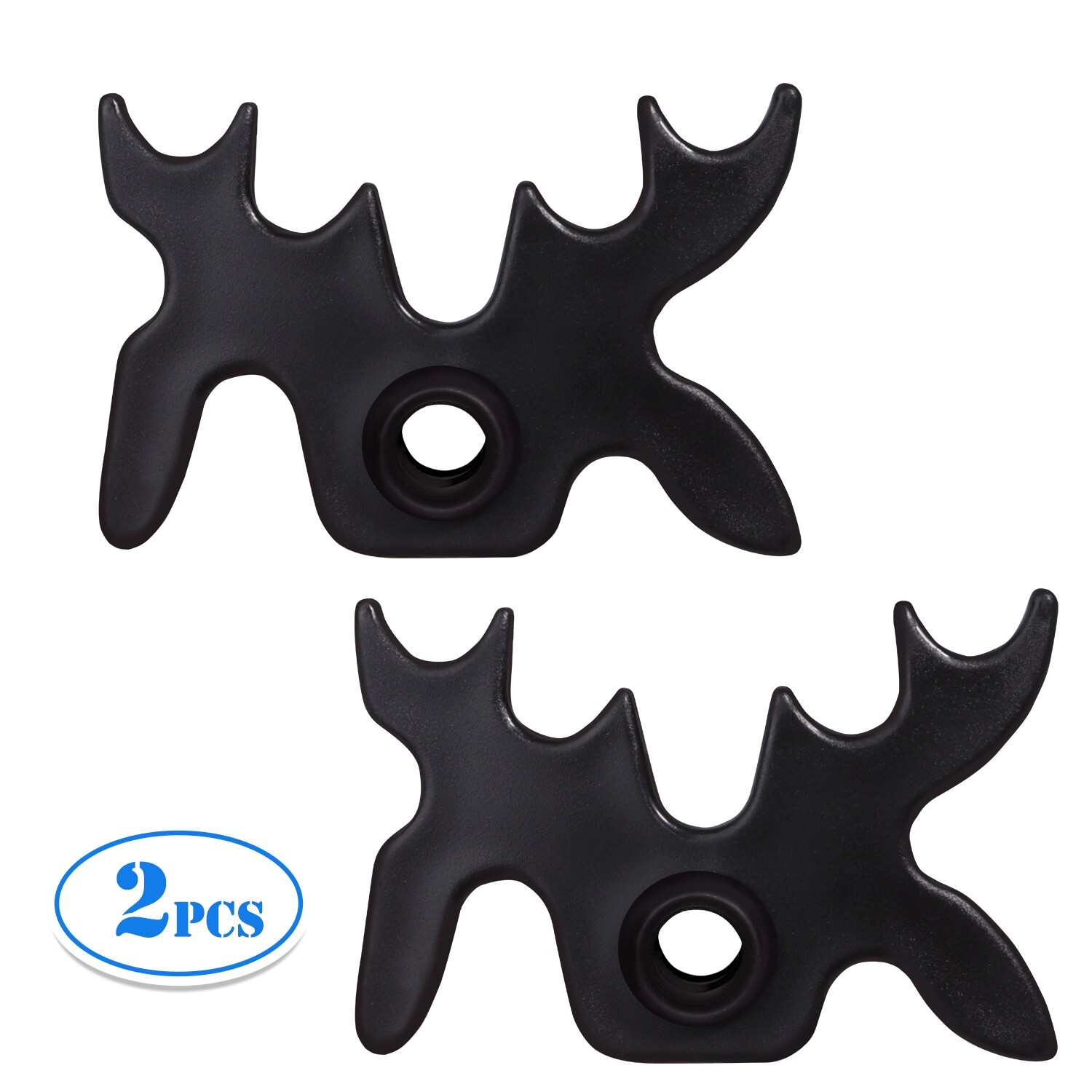 2Pack Slip-On Moosehead Bridge Head Attachment for Billiard Pool Cue Sticks&Tool