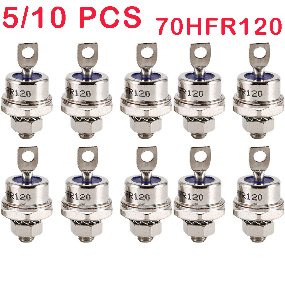 5/10 PCS 70HFR120 High Power Rectifier Metal Stud Type Rectifier Diodes US STOCK