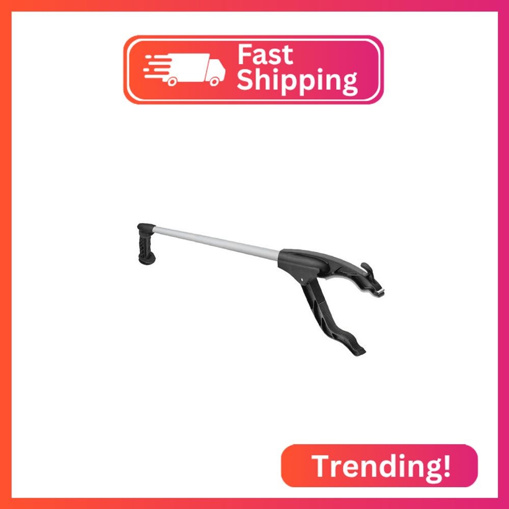 Unger Grabber Reacher Lightweight Multi-Purpose Tool with Trigger Grip, 360 Degr