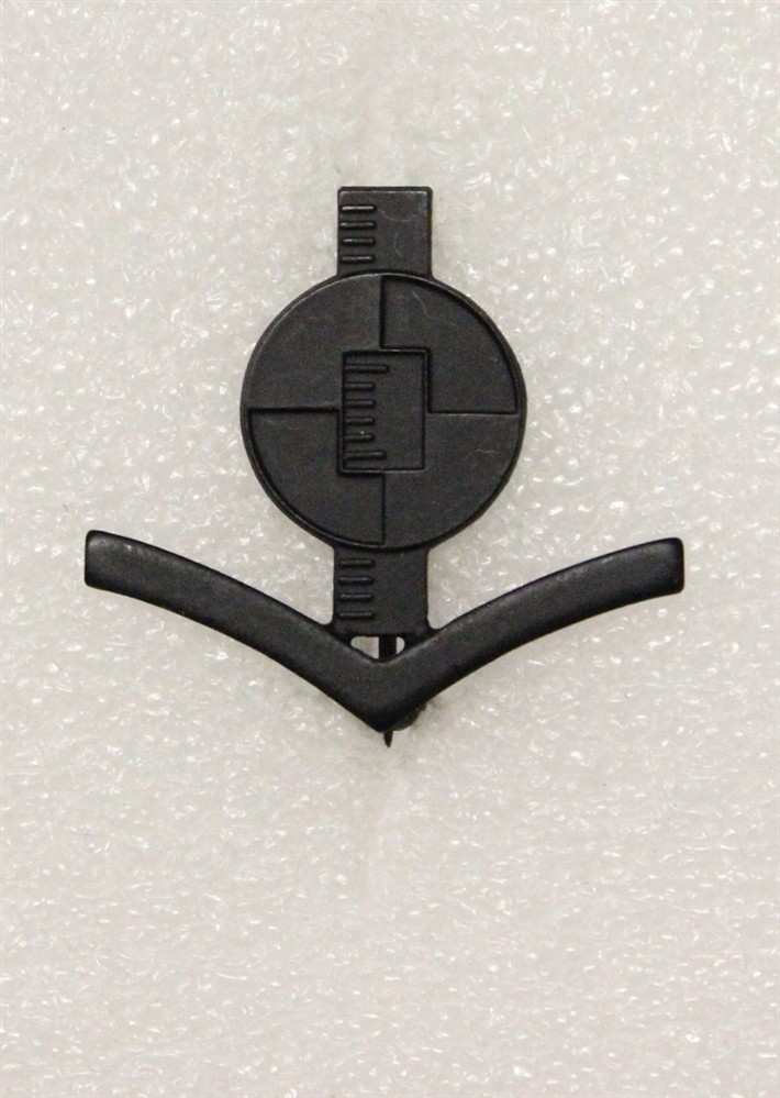 Cap Badge 742: U.S. Navy PO-3, Engineering Aide - p/b, nhm, subdued