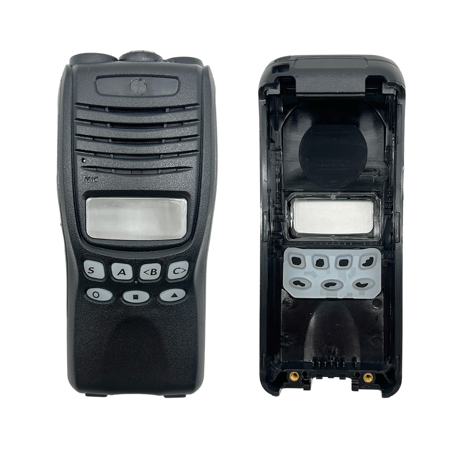 Black Repair Housing Case Replacement for TK3202 TK3312 TK2317 Handheld Radio