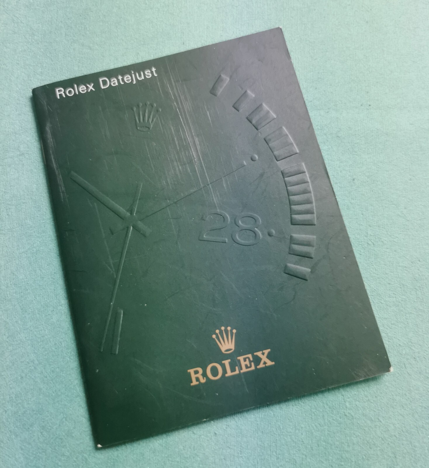 Rolex Booklet Datejust 16200-16220-16234-16233-79174-78274 Etc Spanish 2000