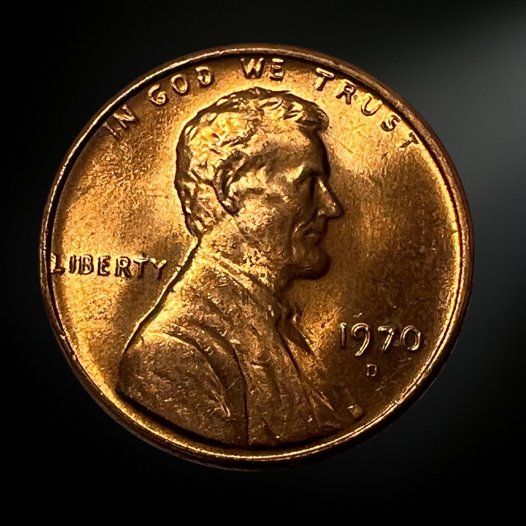 1970-D Lincoln Memorial Penny BU Brilliant Uncirculated Denver Mint