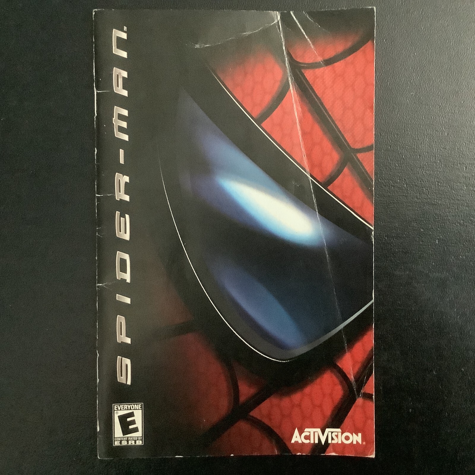 Spider-Man 1 PS2 PlayStation 2 Instruction Manual Only