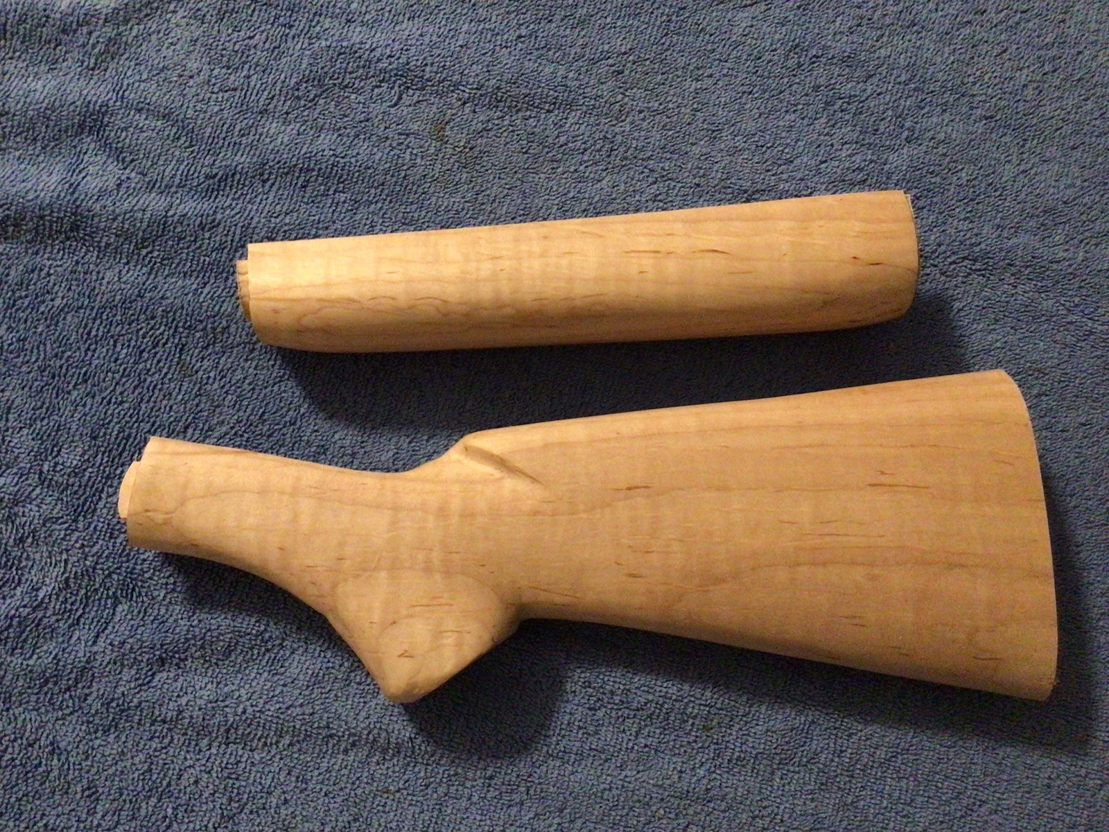 Marlin 39A Rifle Stock@Forend Set Pistol Grip Curly Maple Repro