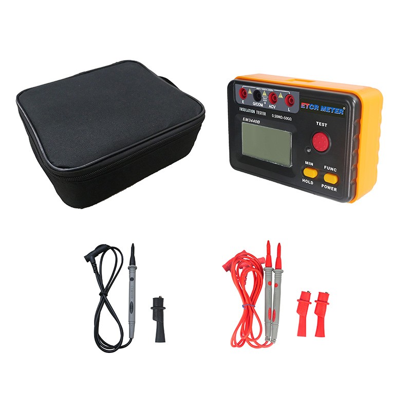 EM3440B Insulation Resistance Tester 0.5MΩ ~ 50GΩ New