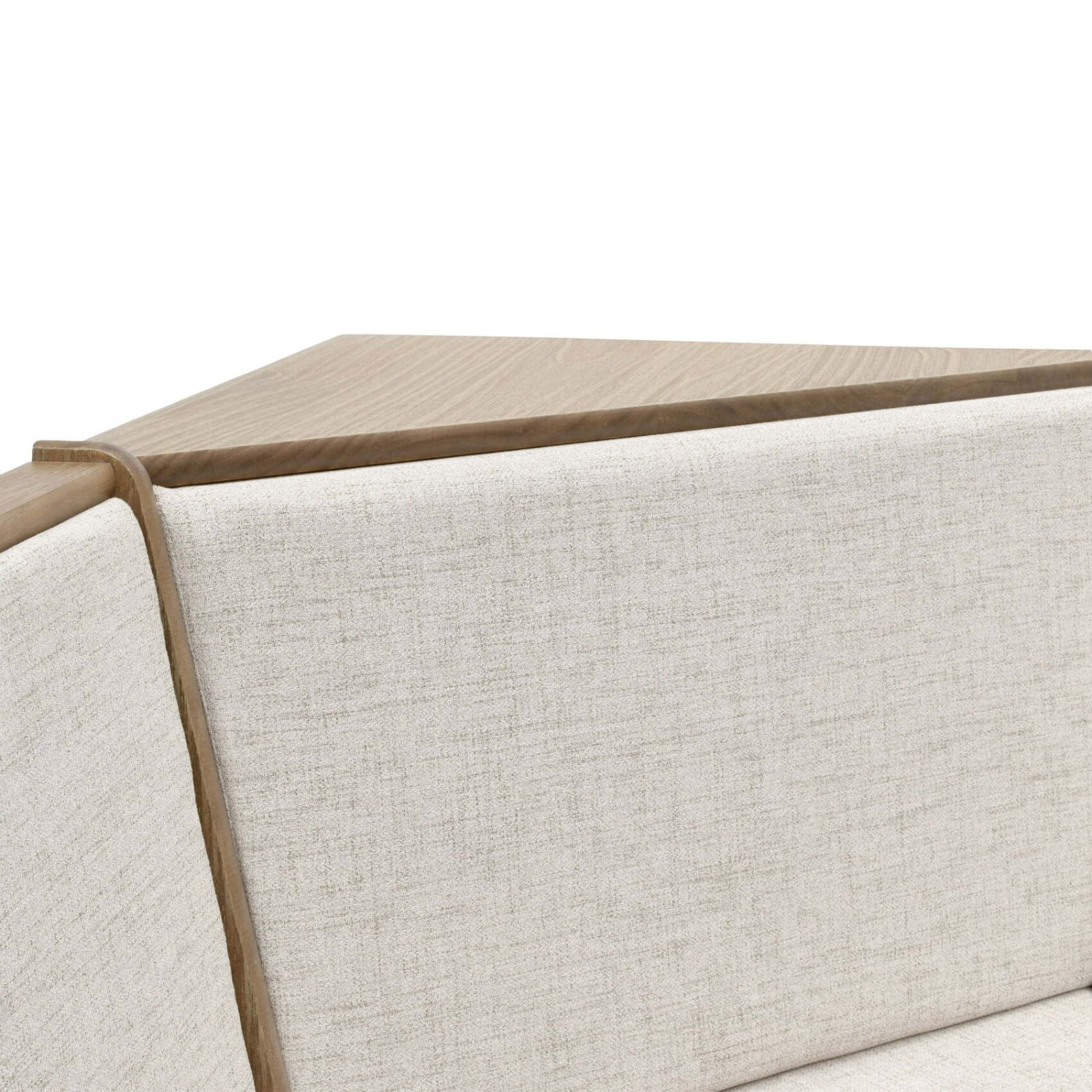 Kitchen Nook Breakfast Dining Table Bench Reversible Corner Unit Brown & Natural