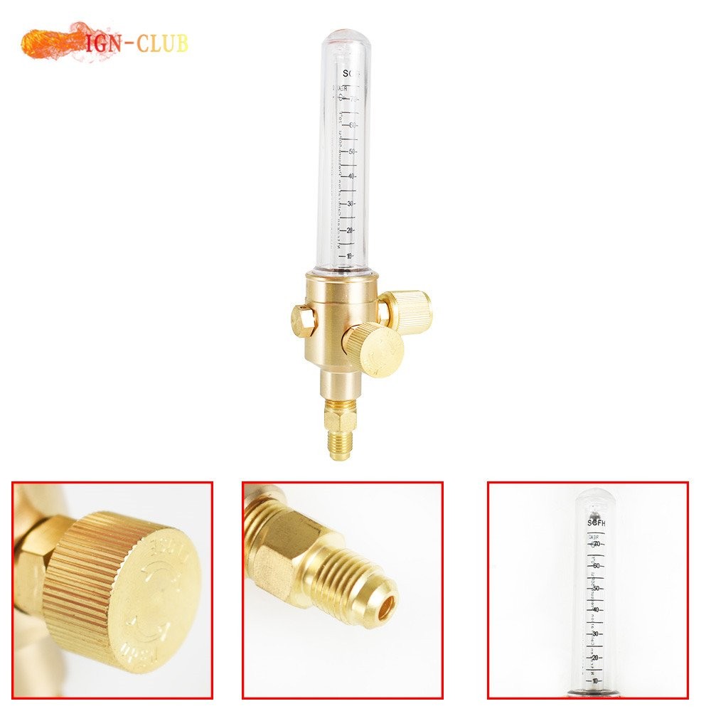 Max inlet Pressure 50 PSIG Precision Nitrogen Flow Meter Brass Body Construction