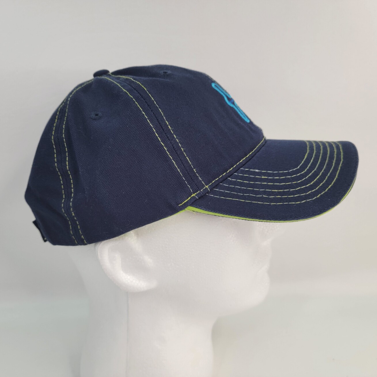 Heybo Blue Green Adjustable Strap Hat Southern By Choice New