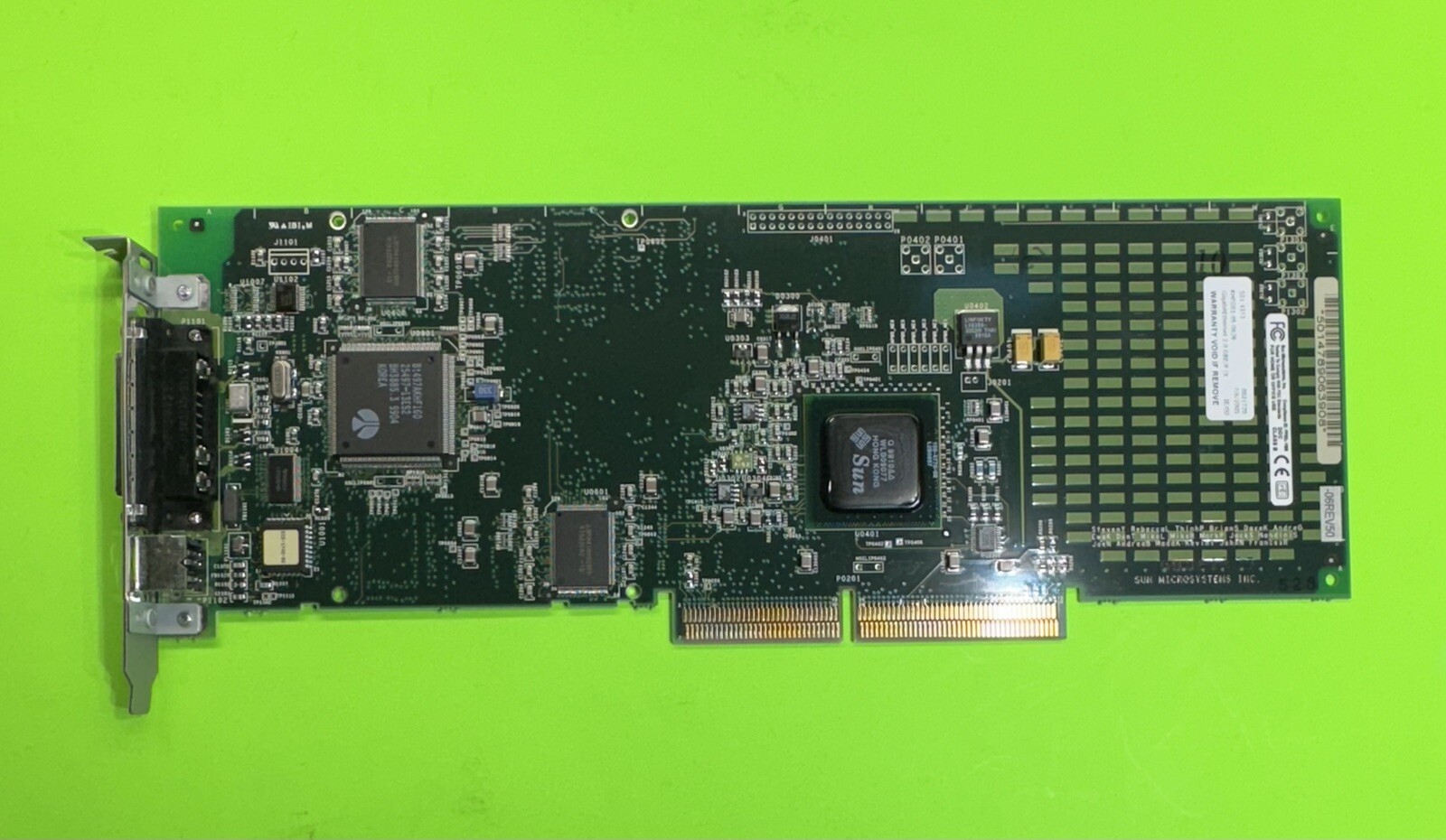 Sun 501-4789 PCI Creator Series 3 (FFB2+) 24-Bit Color Frame Buffer, Tested!