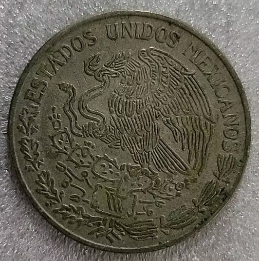 1972 Mexico One Peso Coin *B619
