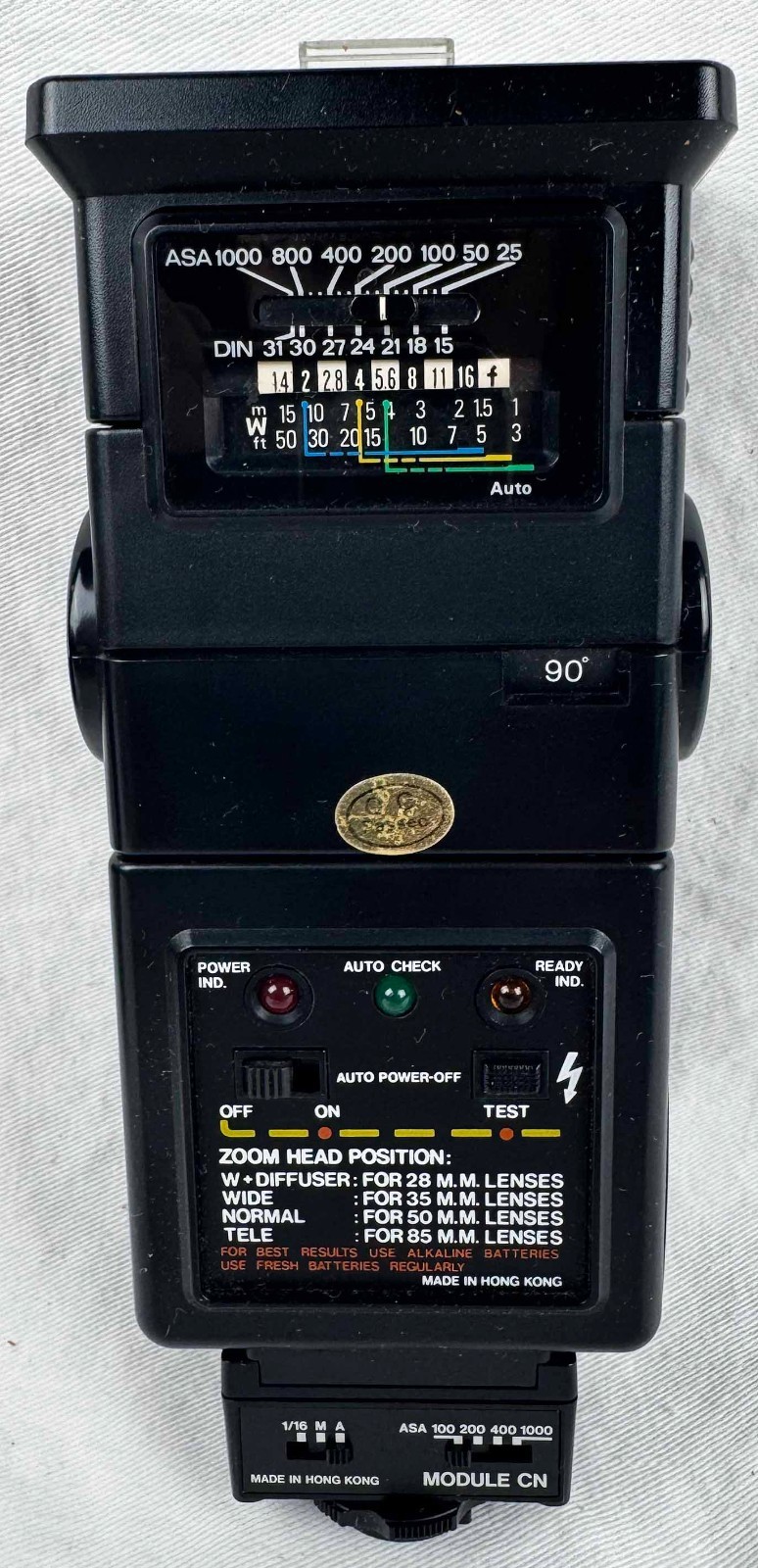 STAR-D SDG-480 camera flash with case. Tested and works.