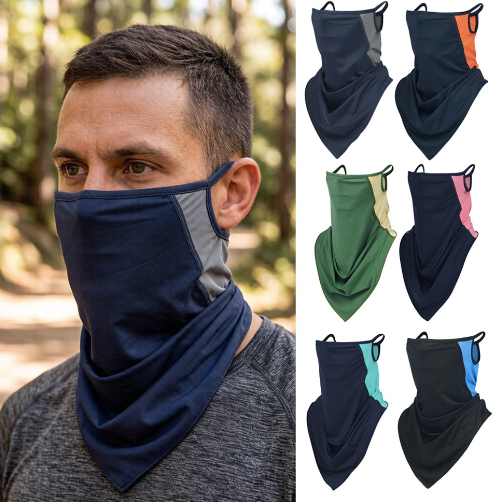 UV Sun Protection Neck Gaiter Tube Face Mask Bandana Sport Fishing Cycling Scarf