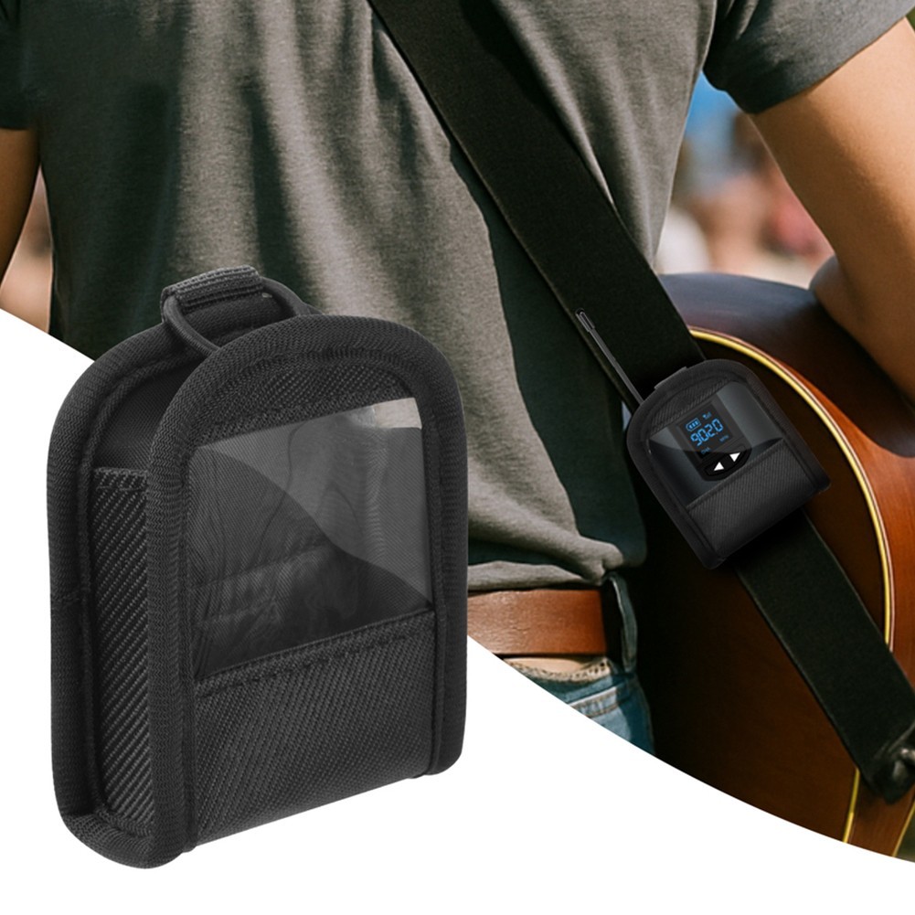 Portable Wireless Bodypack Transmitter Pouch Transparent Design High Quality