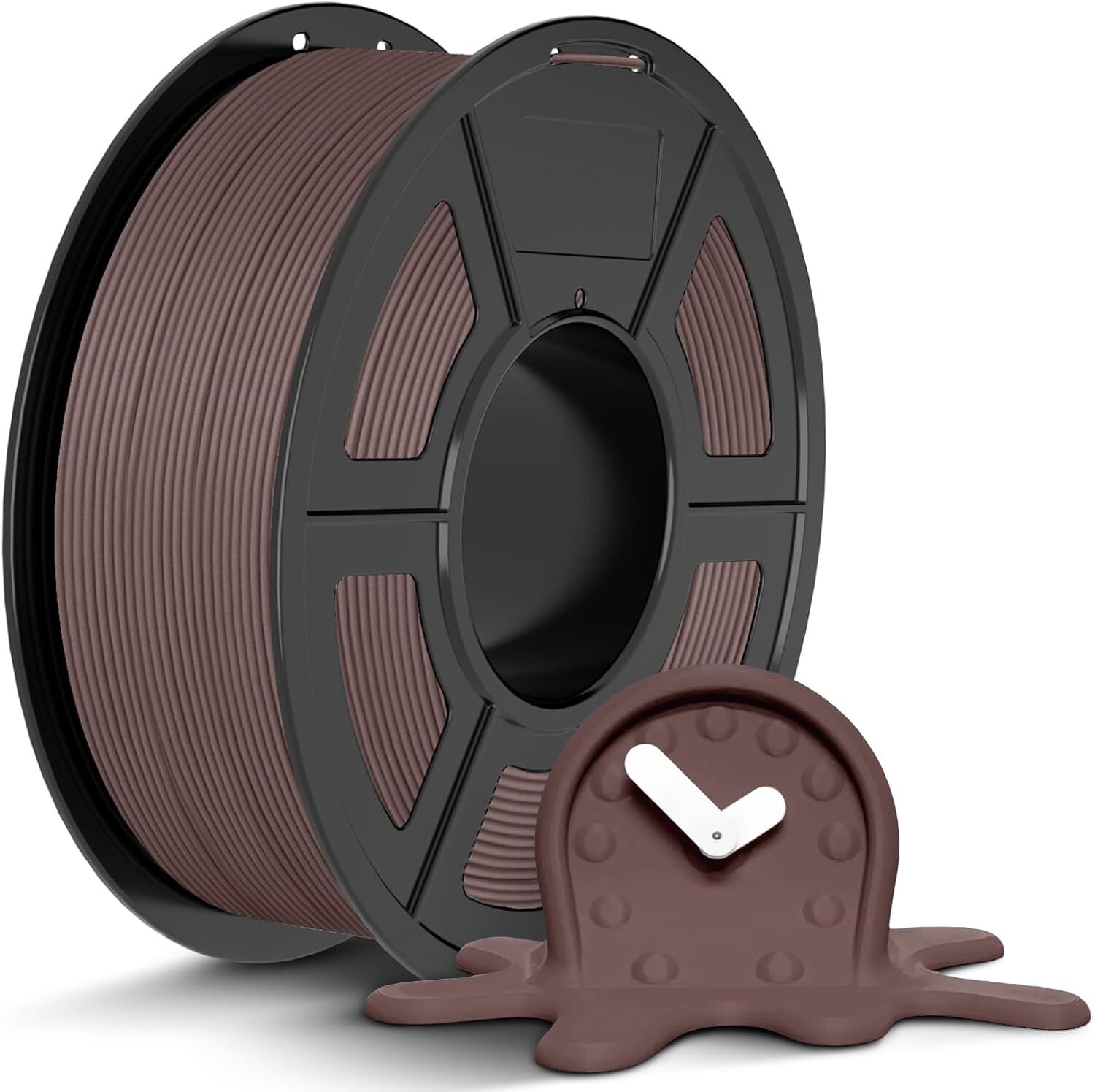 JAYO Chocolate PLA Classic 1.1KG 1.75mm 3D Printer Filament Improved Toughness