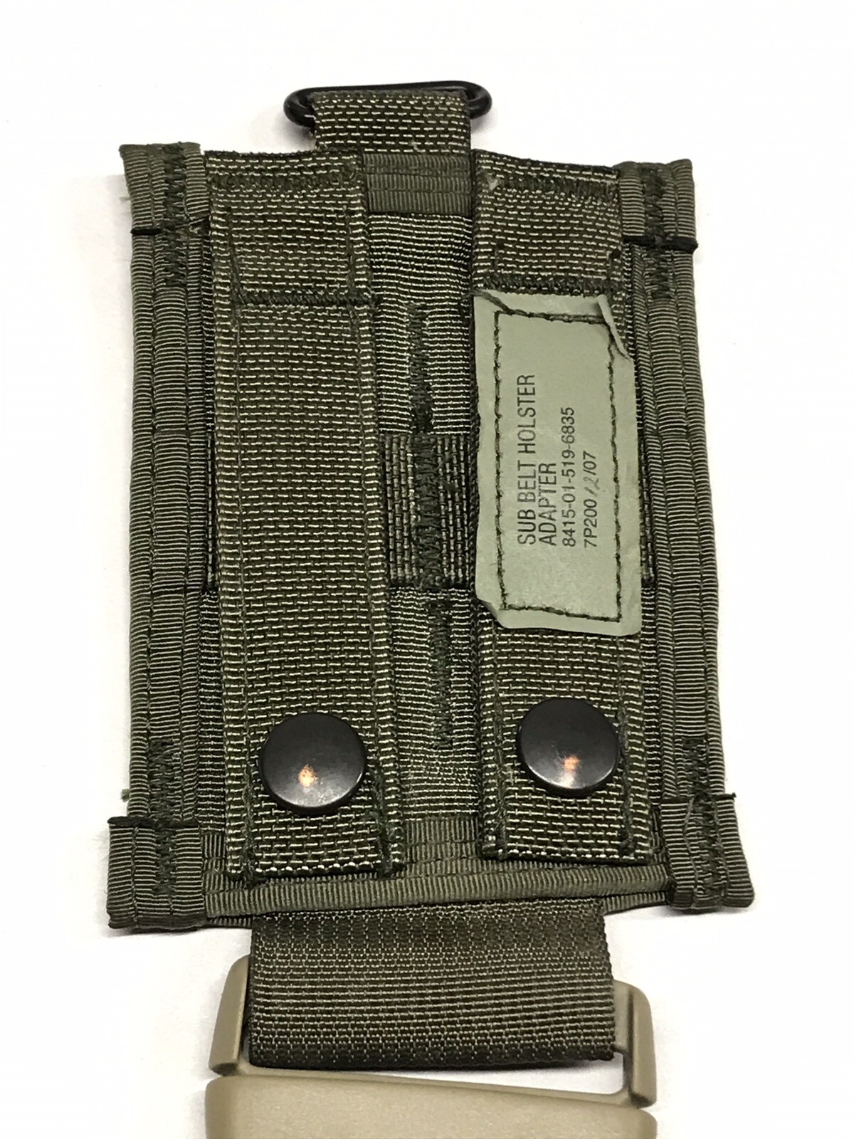 Sub Belt Holster Adapter Ranger Green Used