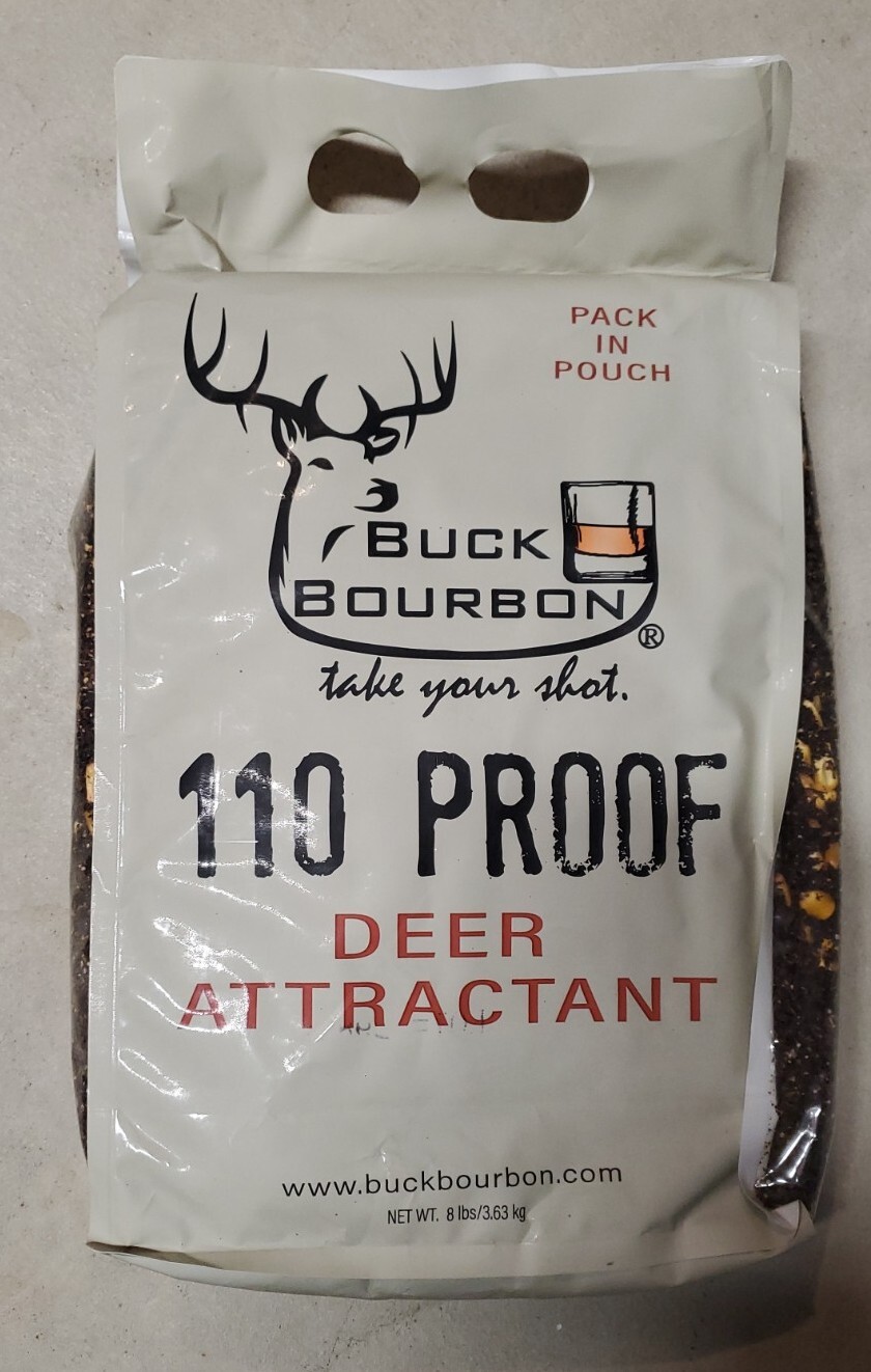 Buck Bourbon Deer Attractant 8lbs 110 Proof