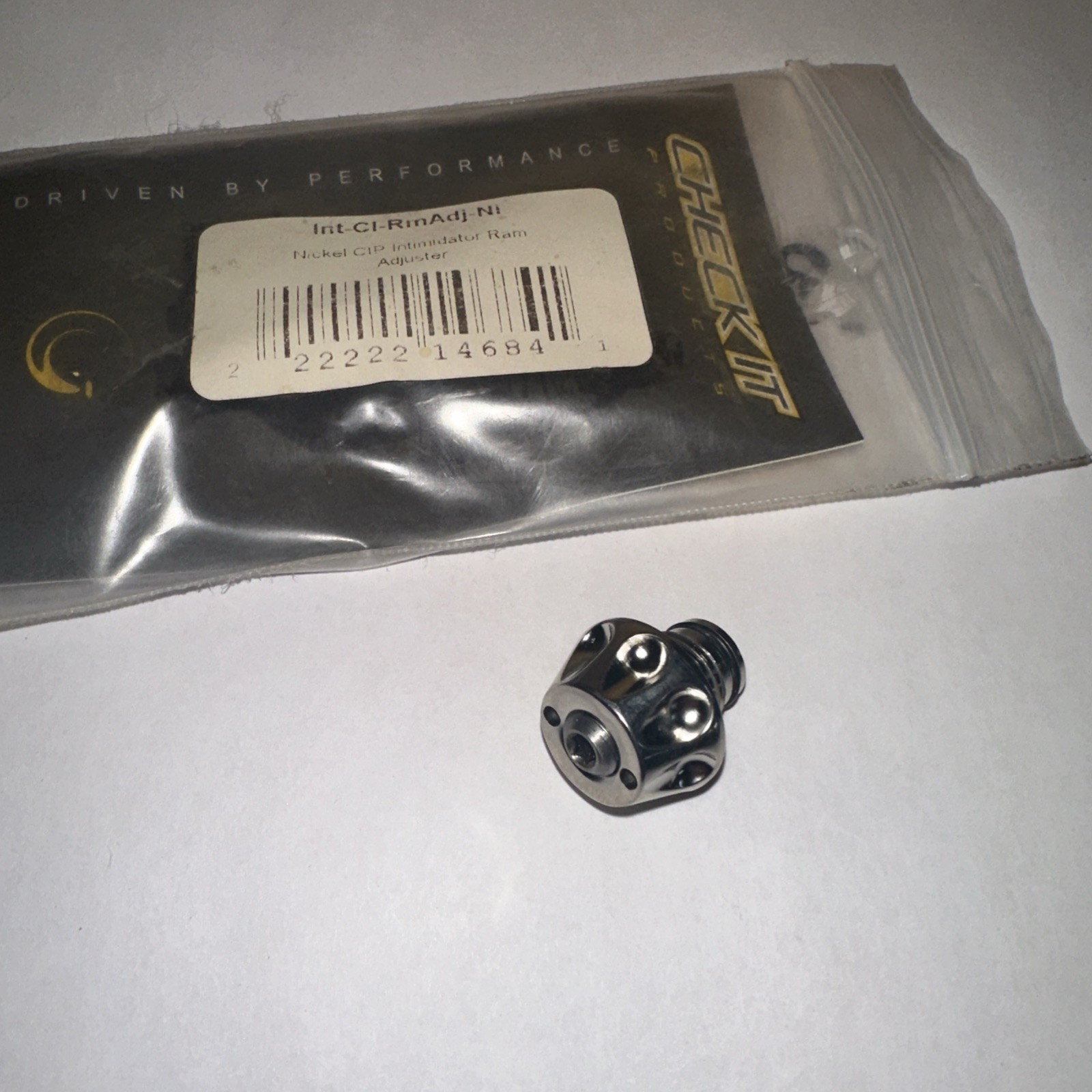 Check It Bob Long Intimidator Adjustable Ram Cap Chrome