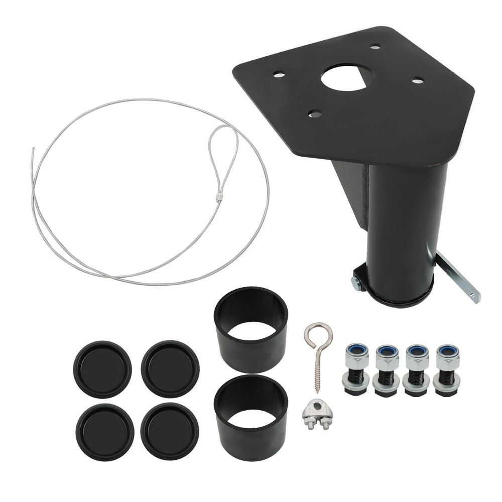 Adjustable Forward Offset Fifth (5th) Wheel Adapter Hitch To Gooseneck For RV
