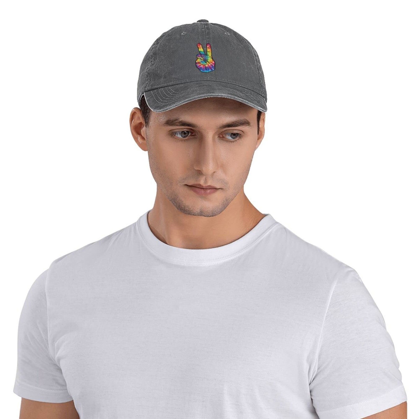 Baseball Hat Cotton Adjustable Dad Cap Unisex Adult Vintage Trucker Hats for ...