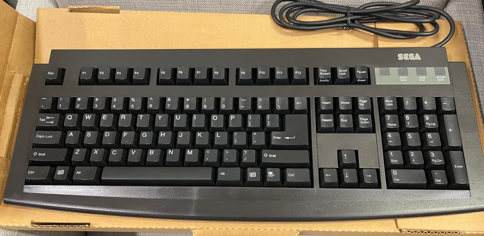 Official Sega Saturn Keyboard - as pictured. Not in original packaging