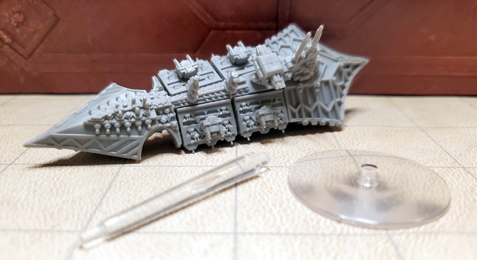 Battlefleet Gothic Slaughter Class Cruiser Chaos Space Marines Warhammer 40k