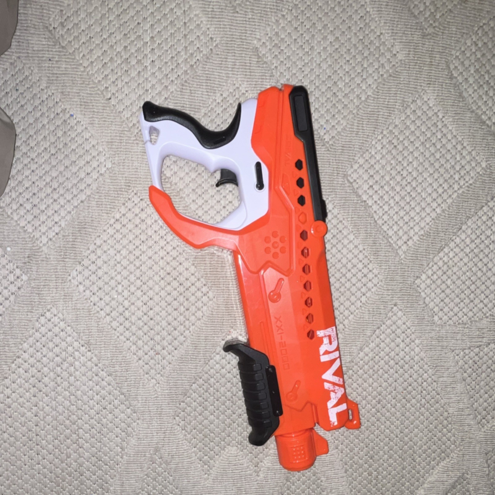 NERF Rival XXII-2000 Dart Gun Blaster Orange and White Toy for Ages 8-16 Years