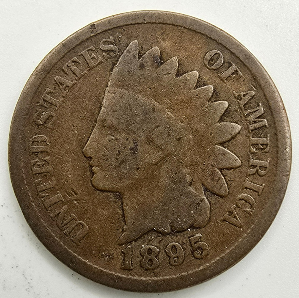 1895 Indian Head Cent G/VG You Grade It! IHC Penny Type Coin Free Ship!