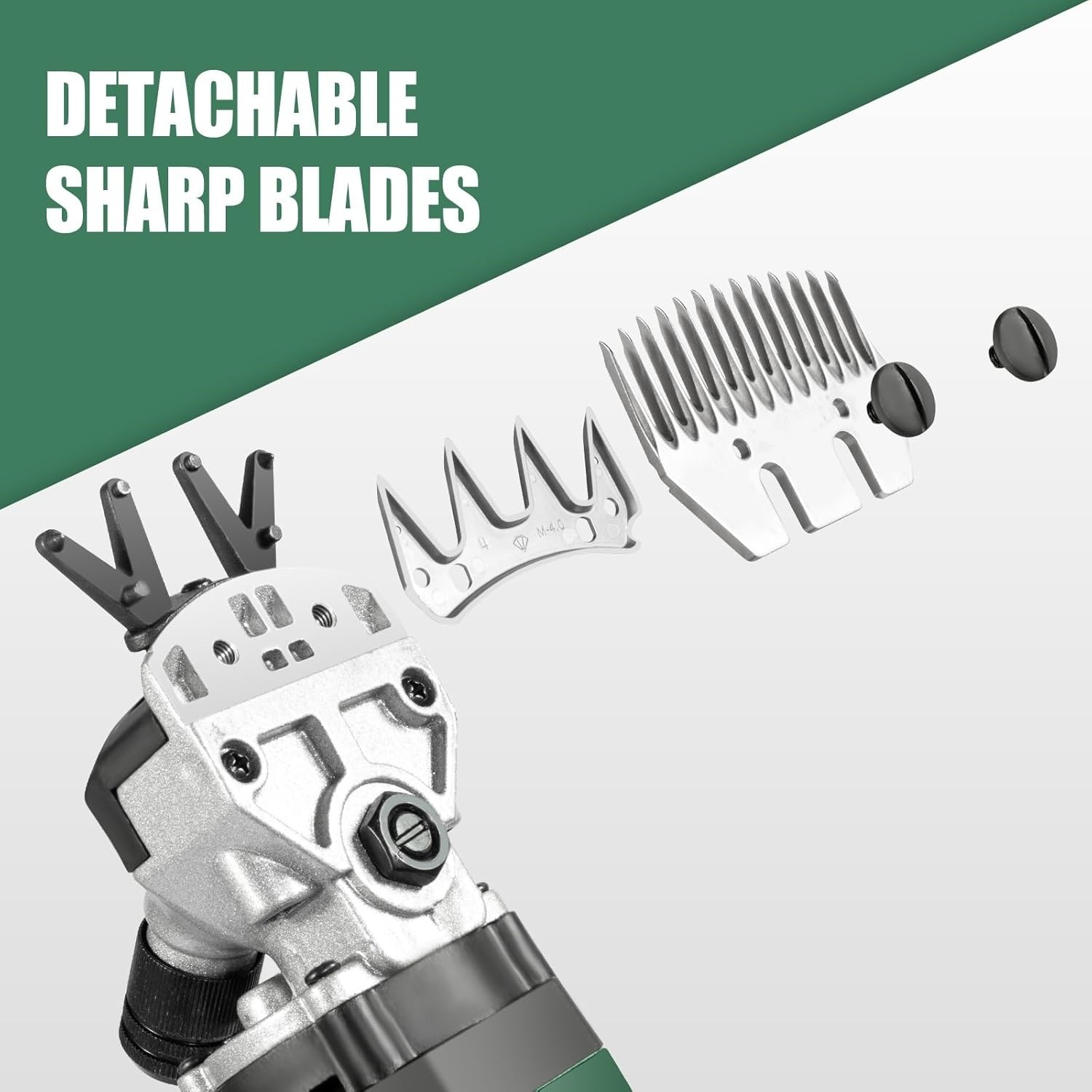 Tijeras para animales de 600 W para cortes más rápidos y de cuerpo completo, NEW