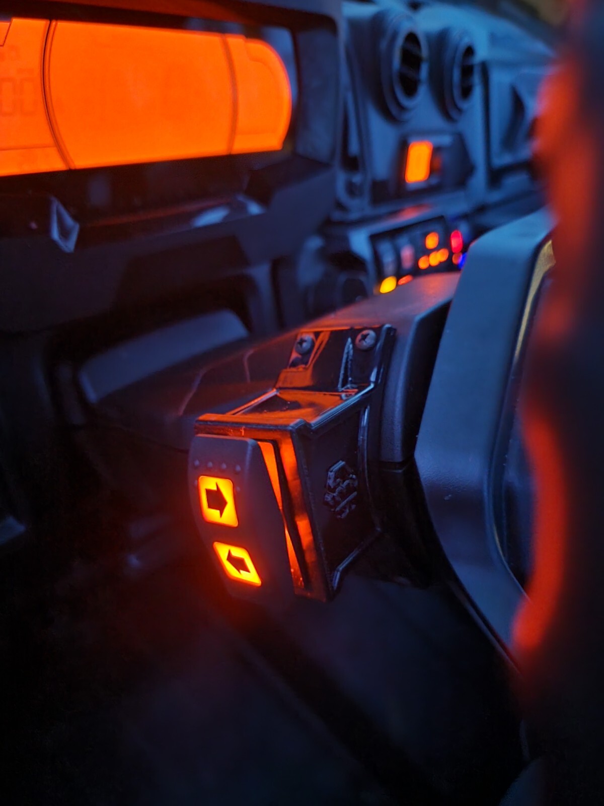 H3D Can-Am Defender Turn Signal Switch Mount