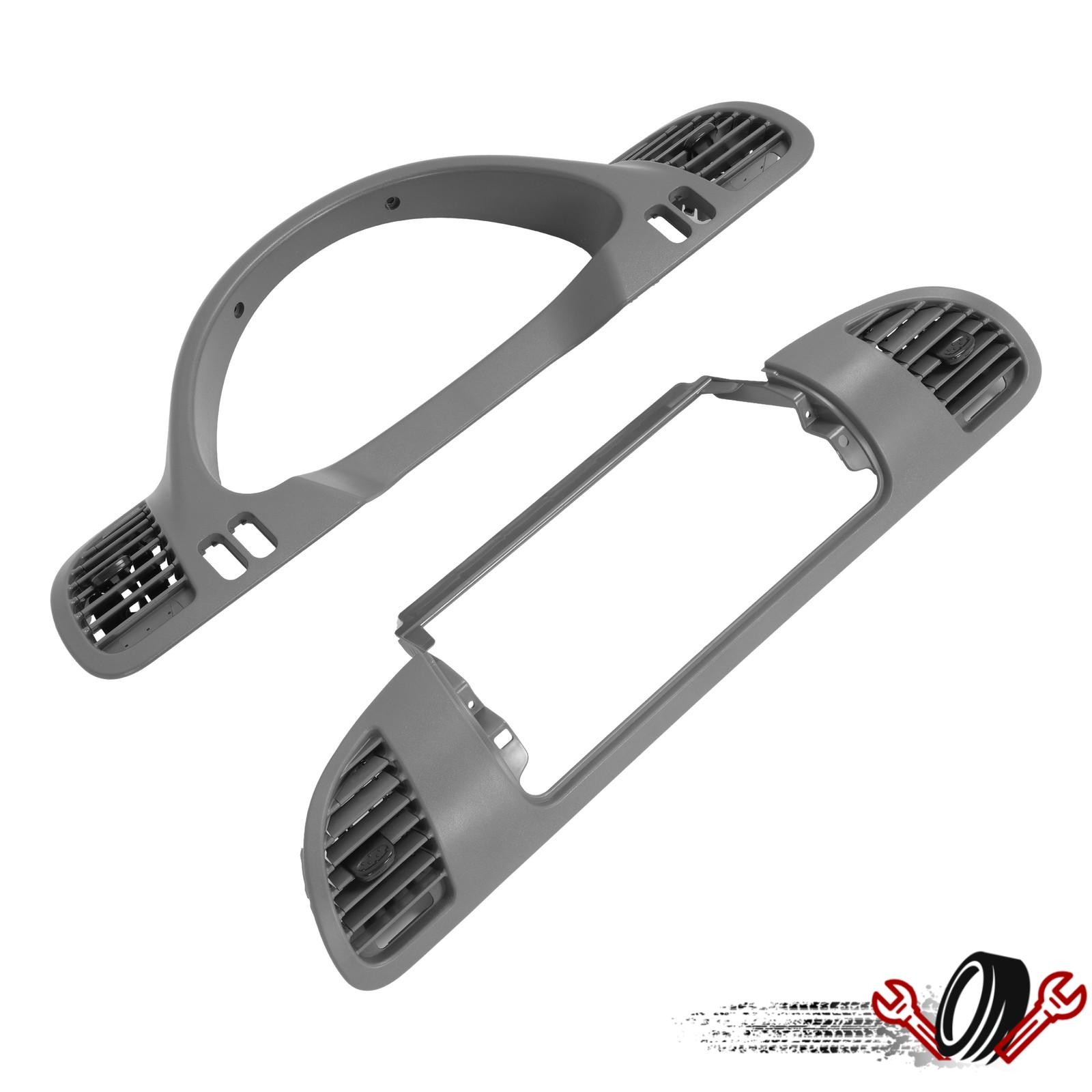 Left Right Side Dash Panel Bezel Trim W/ Vents For Dodge Sprinter 2002-2006 Gray