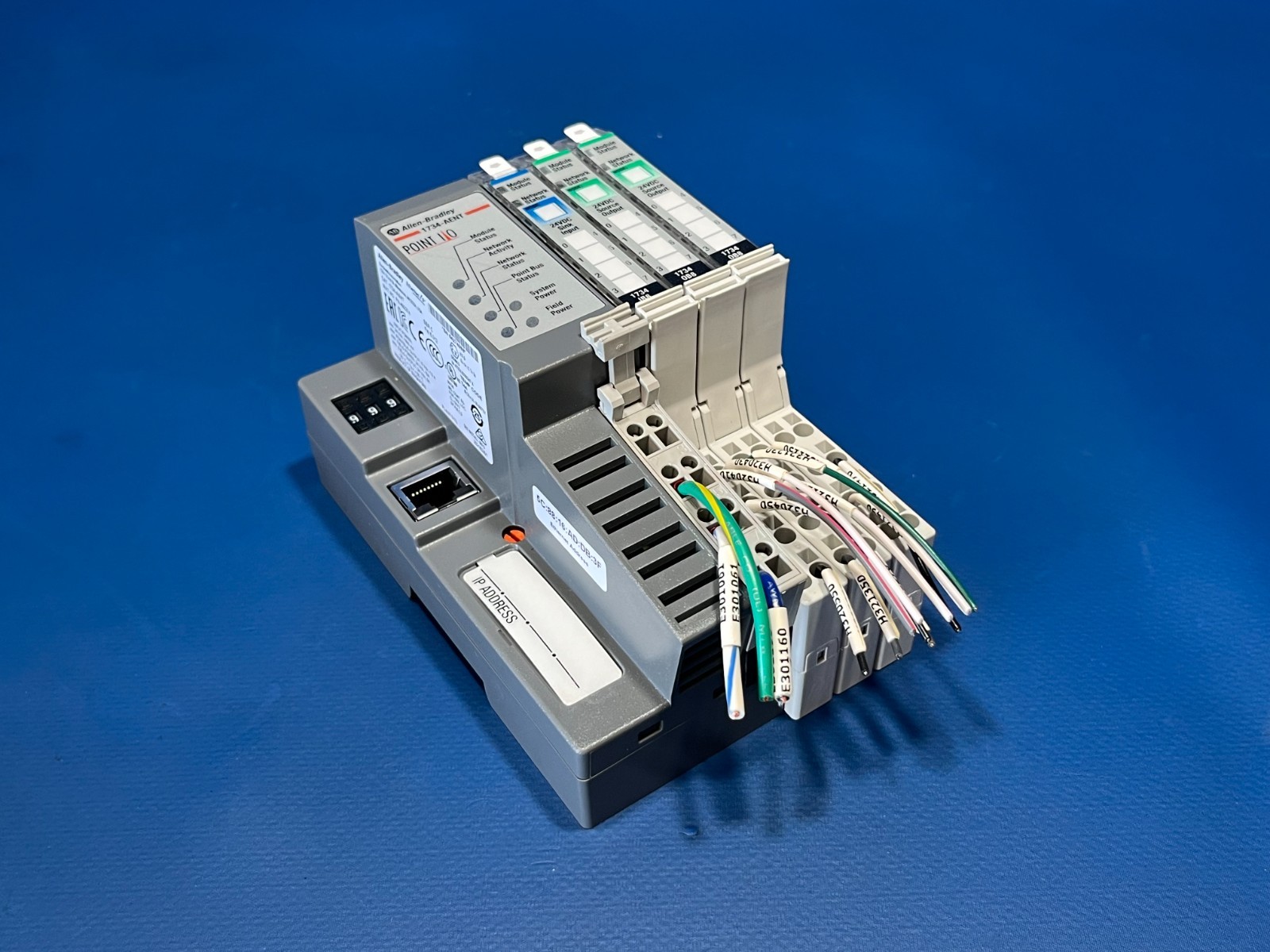 ALLEN BRADLEY 1734-AENT + 1734-IB8 1734-OB8 MODULES