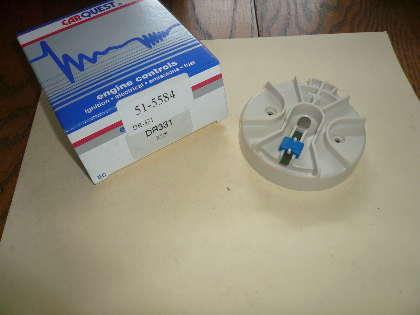 Car Quest Rotor DR-331 - New - 51-5584