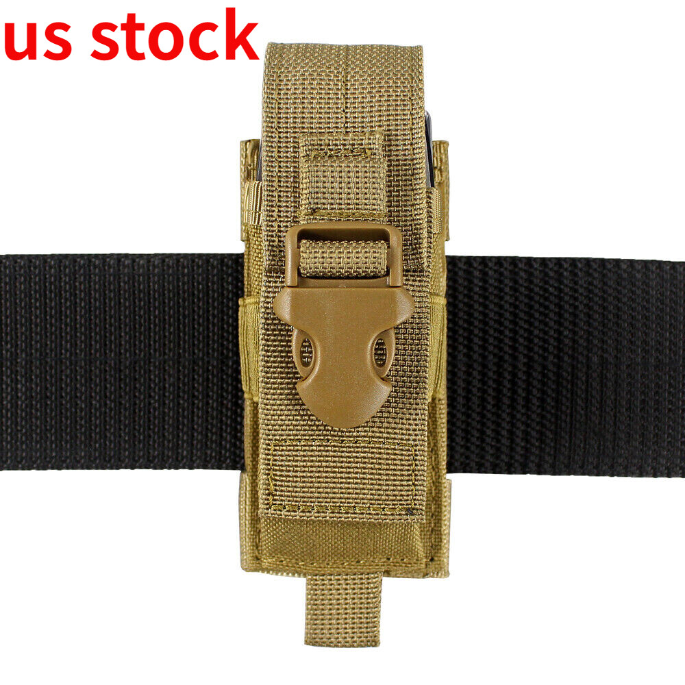 MOLLE Utility Tool Sheath Holster Organizer Tactical Flashlight Pouch Mag Holder