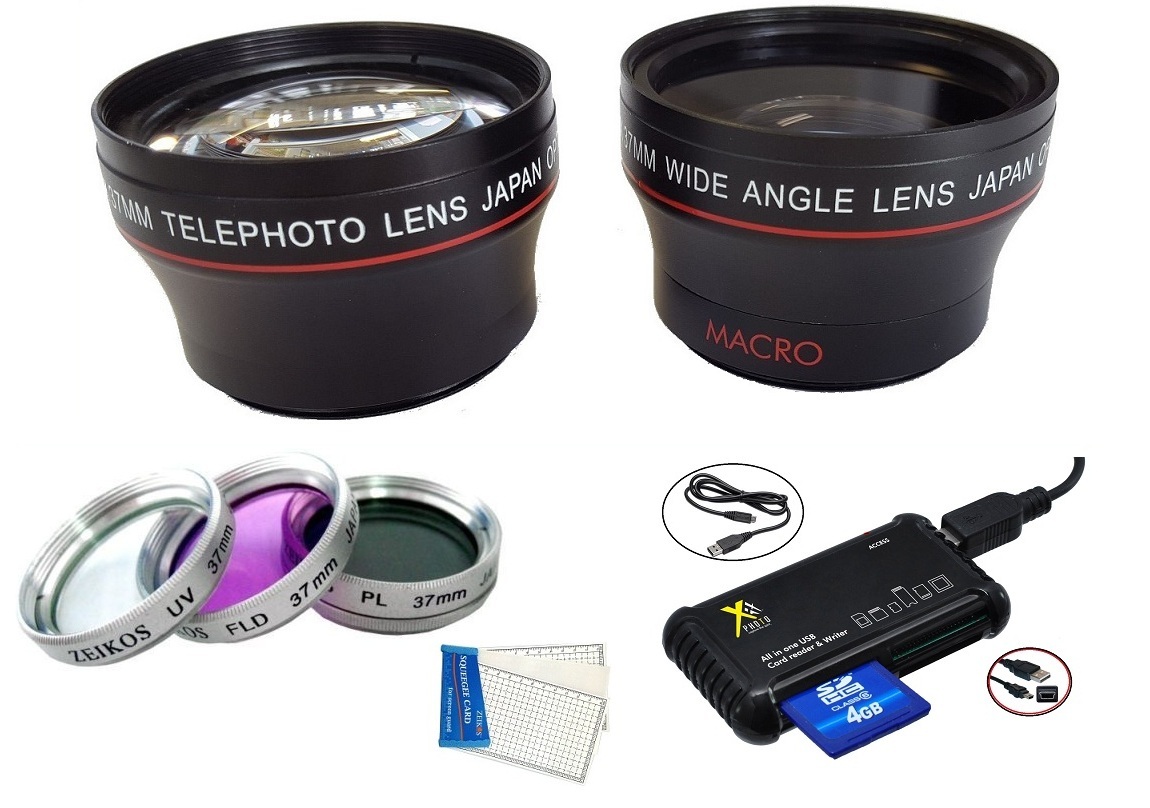 7Pc Super Saving HD Accessory Kit for Sony HDR-CX115e HDR-CX116e