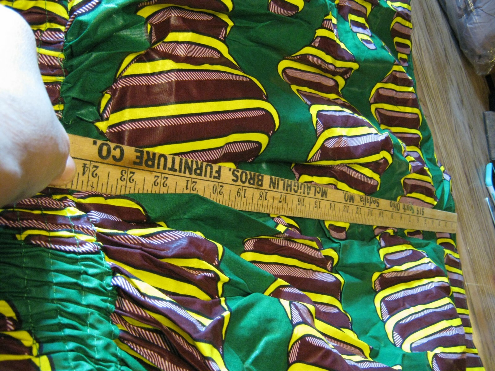 Binta Real Wax BintaRealWax Dress African Fabric Stretchy Dress Medium