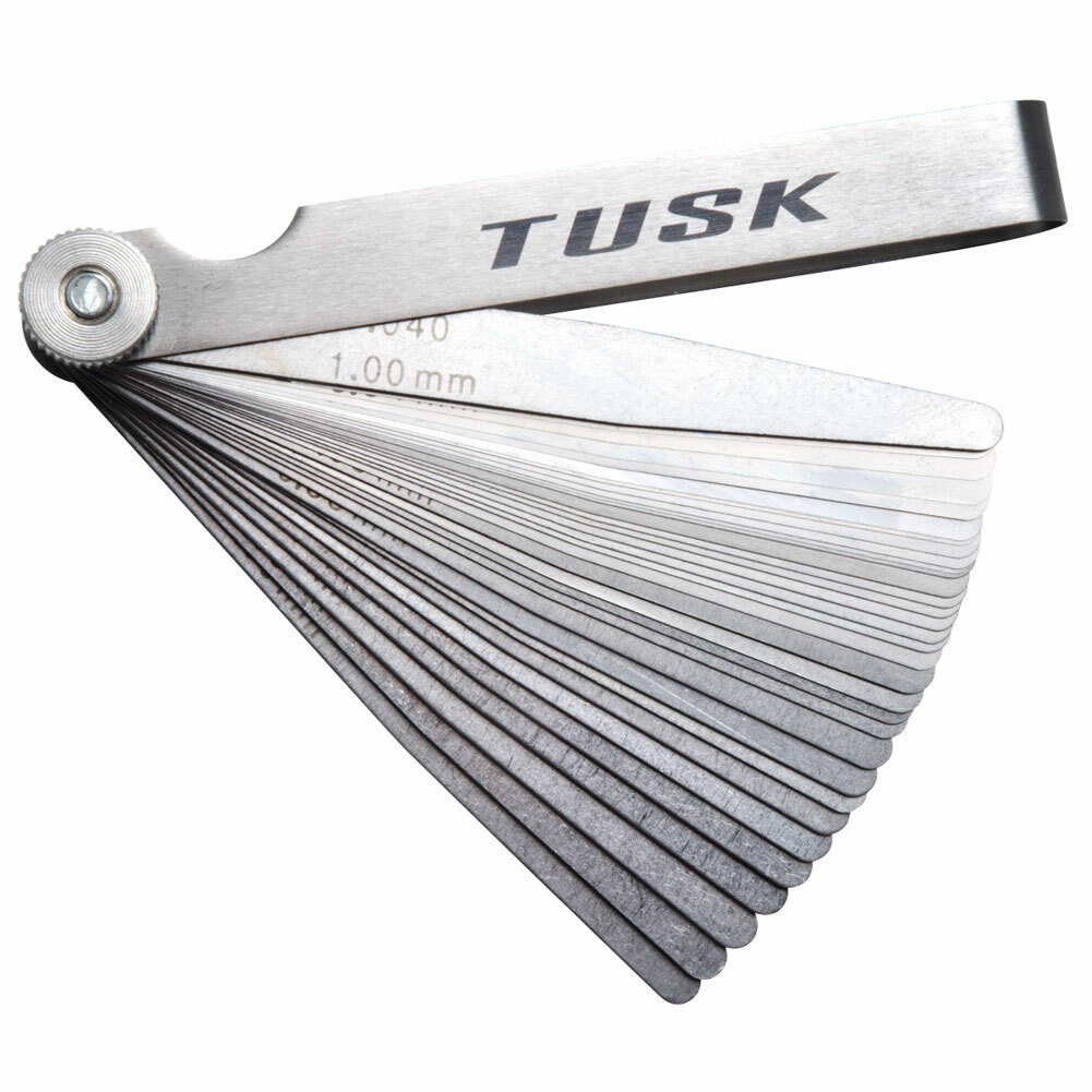 Tusk Tapered Feeler Gauge Set Valve Clearance Checker UTV ATV Motorcycle