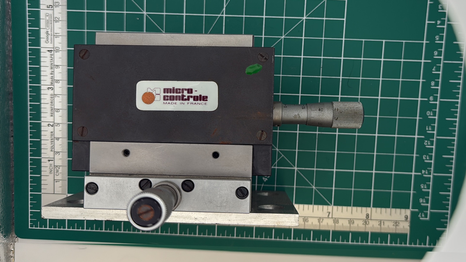 Micro-Controle Linear Lab Jack Micrometer XZ Stage