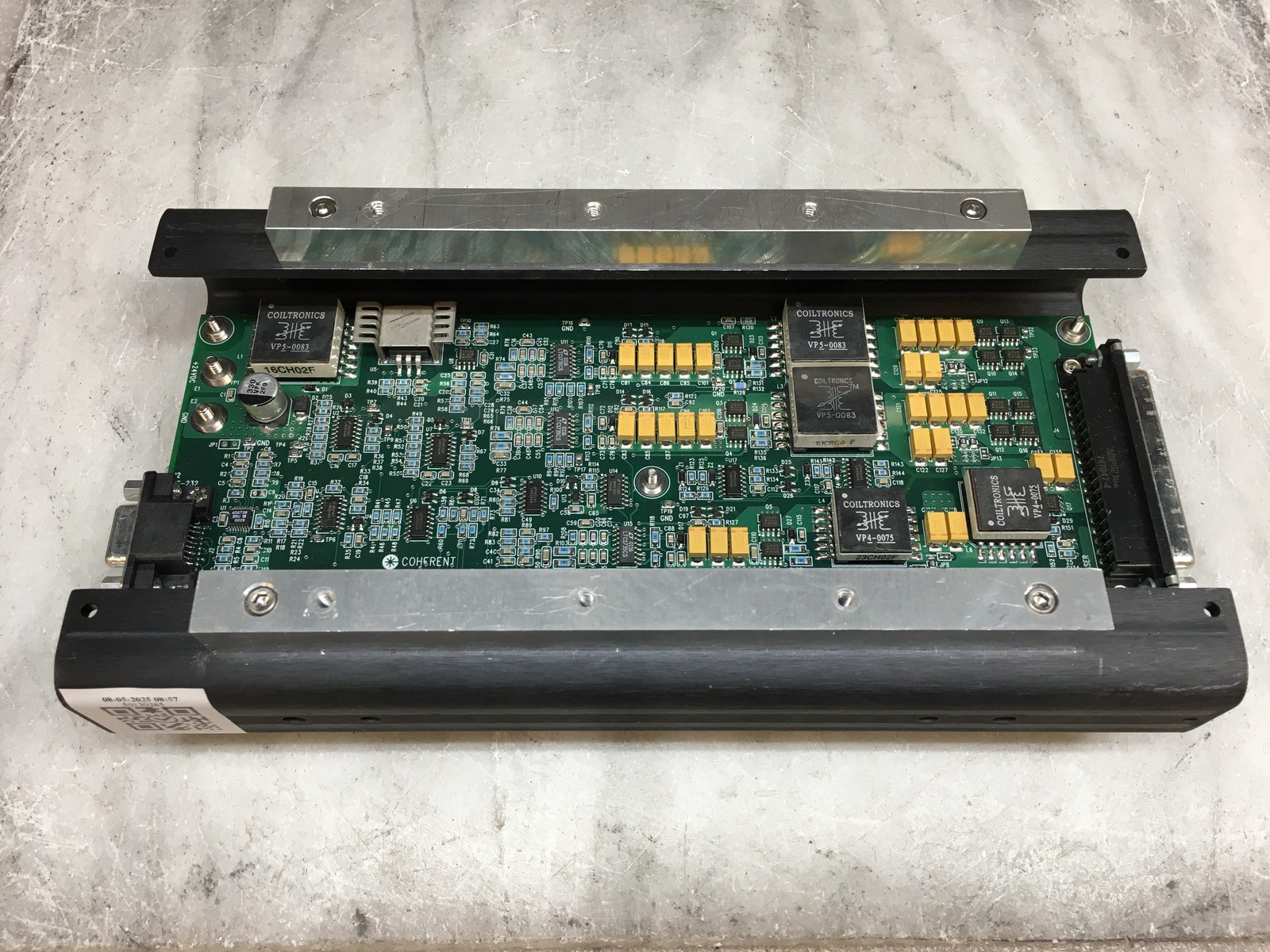 Coherent 1014798 & 1013325 Laser MOPS Power Supply Board w/ Mount & Cable