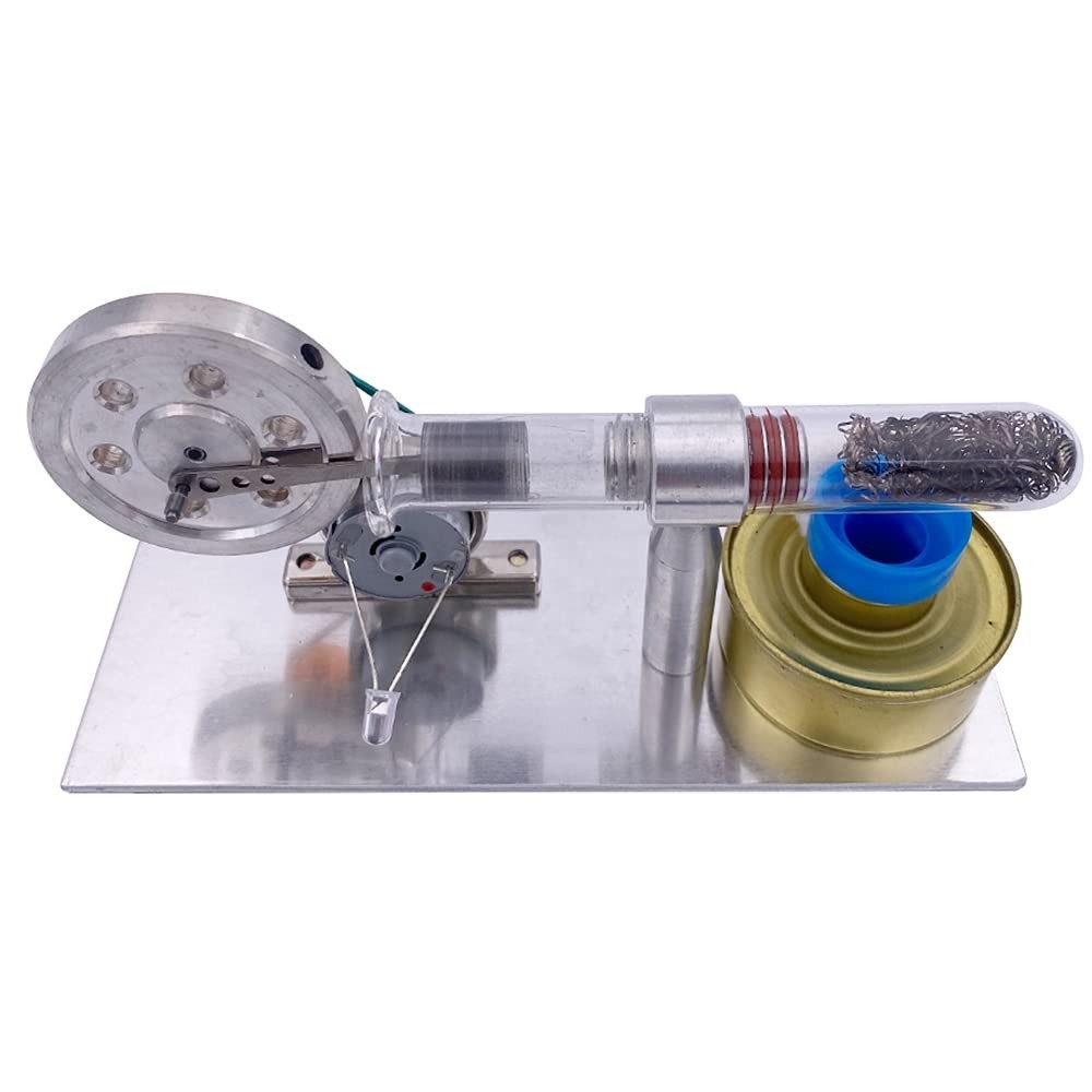 Single Cylinder Steam Engine Model - Educational Physics Experiment Tool for Sci