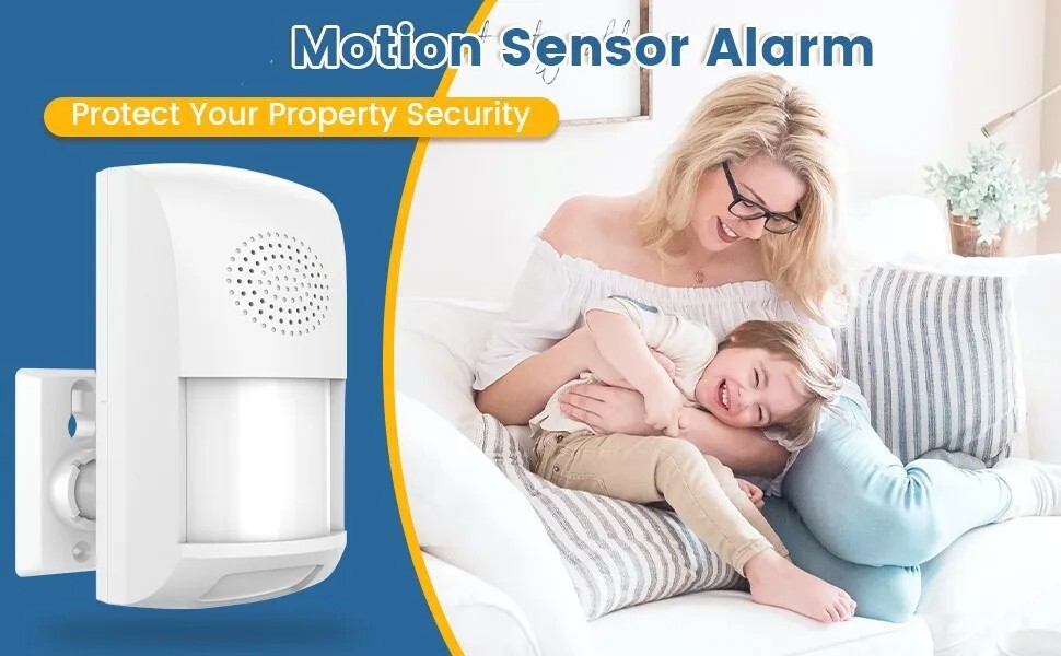 Infrared Alarm Security Home Motion Sensor Anti Theft Detector Wireless LED APP