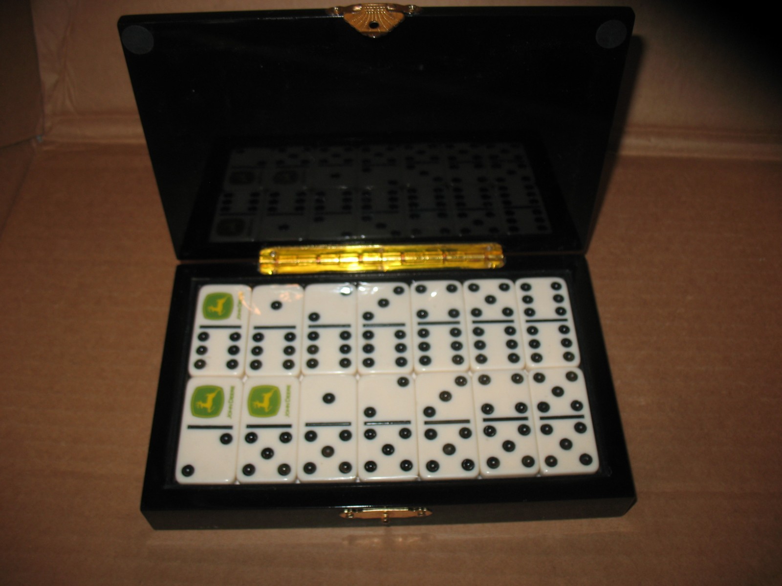 John Deere Promotional Dominoes Set NIB