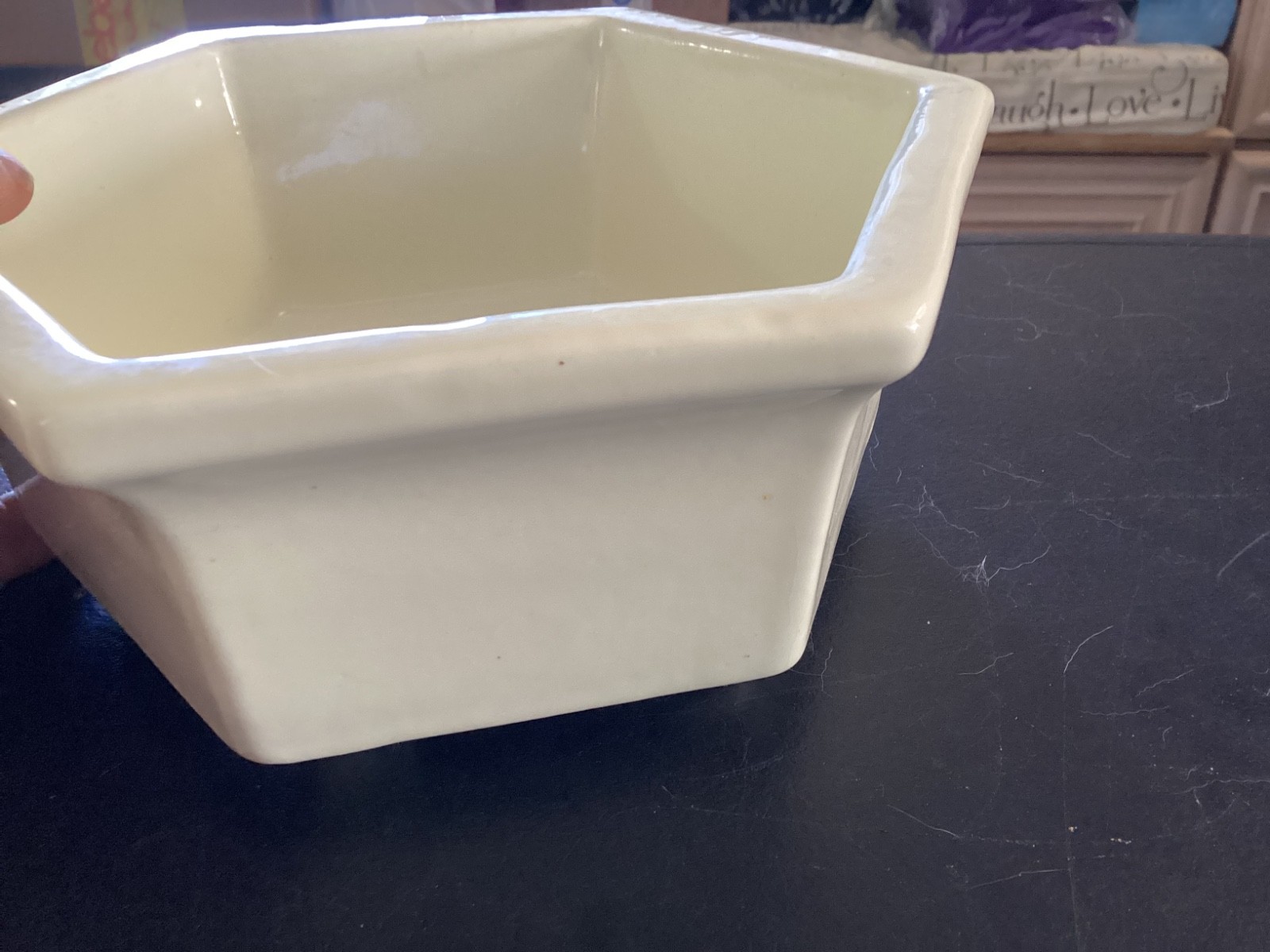 6 Sided Ceramic Heager 4003 USA Planter #2